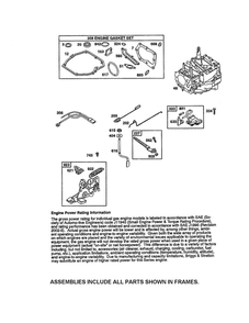 Brake/Magneto Armature Diagram and Parts List for 125T02-1045-B1  Briggs and Stratton Engine